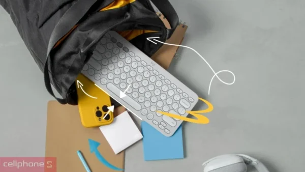Bàn phím Bluetooth Logitech Pebble Key 2 K380S - Hình ảnh 3